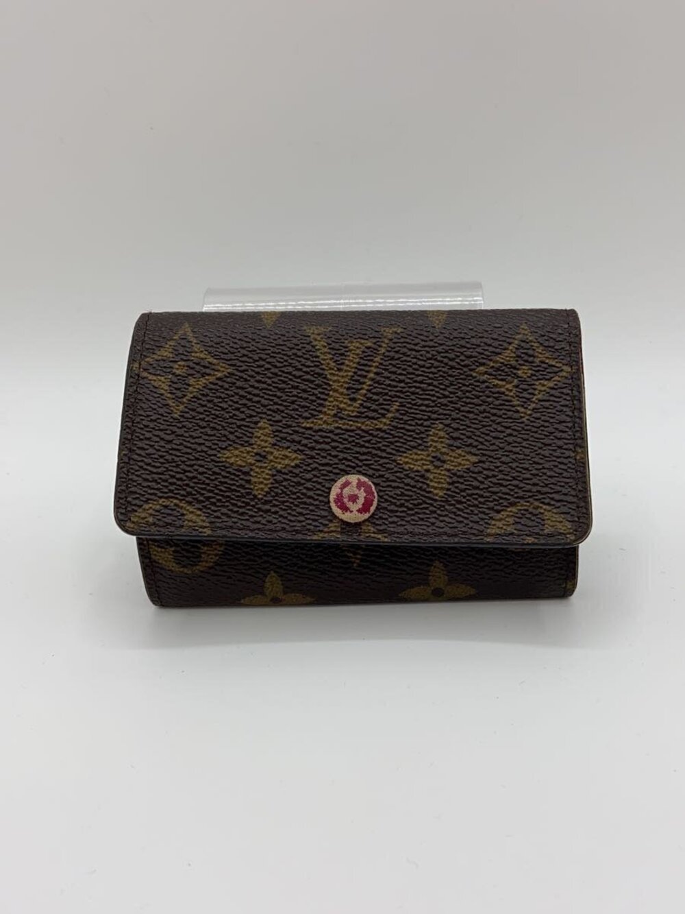 LOUIS VUITTON Multicles Monogram Canvas Brown Fuschia Pink
